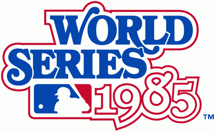 MLB World Series 1985 Logo iron on paper